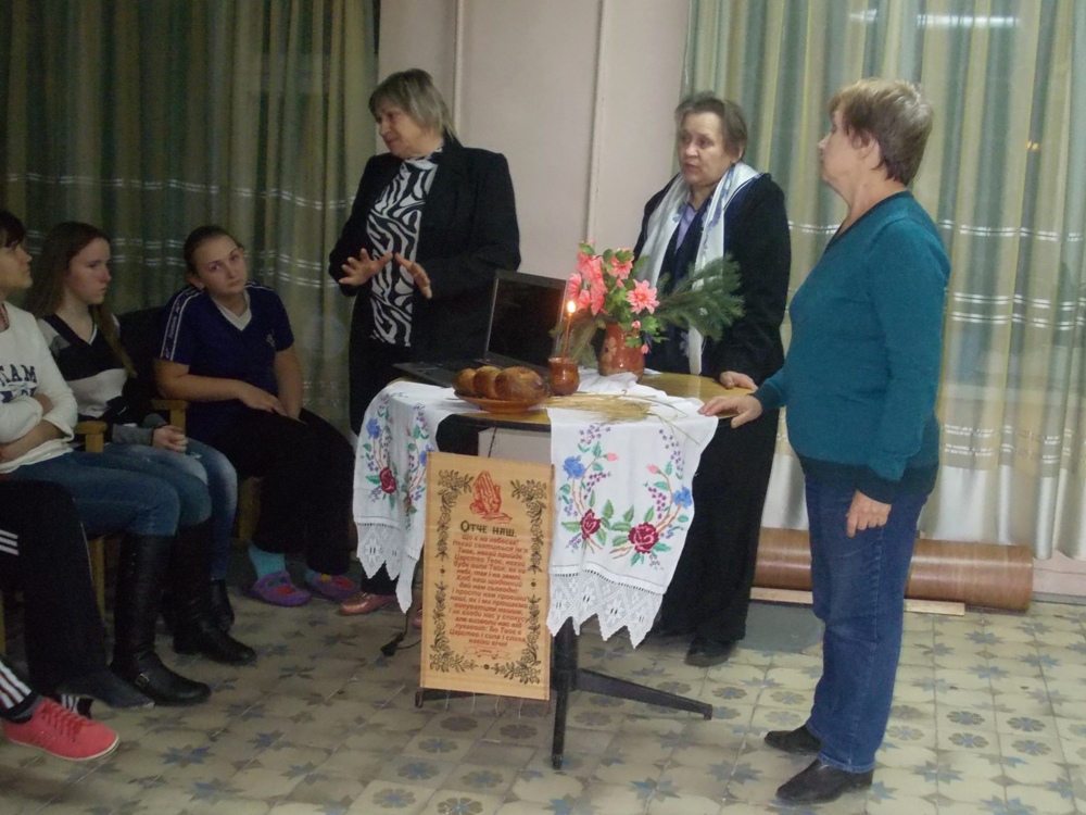 Вступне слово вихователів про голодомор
